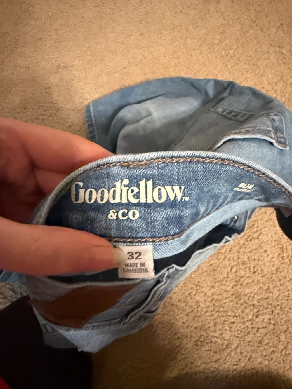 Goodfellow & Co Light Blue Denim Jean Shorts - Picture 3 of 3